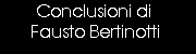 Conclusioni di Bertinotti